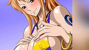 Nami One Piece Guides You in French Joi Session