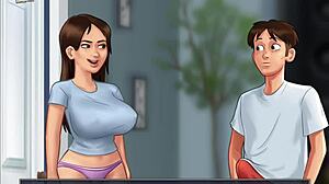 Summertime Saga 43: Big Tits And Monster Cock Erotic Action!