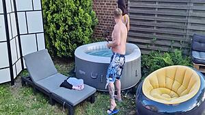 why is gratis jadilica doing anal masturbation in outdoor solo show?