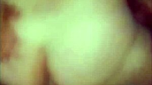 Amateur husband pounds wife deep and creampies her