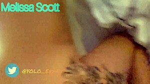 Latina Melissa Scott bent over for doggystyle with big ass.