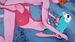 Nel Tu, Nelliel, Tier Harribel, Ichigo Kurosaki in wild Bleach hentai sex