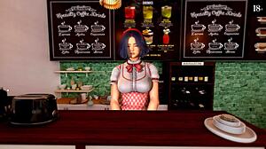 Public ass fingering in bathroom outdoor