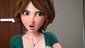 Aunty Cass Loves Dicks in Anime Big Hero 6