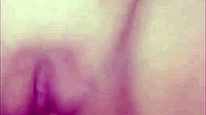 Amateur husband pounds wife deep and creampies her