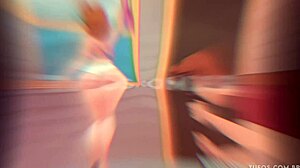 young guy passionately fucks the hot milf from behind in hentai