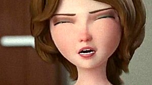 Aunty Cass Loves Dicks in Anime Big Hero 6