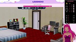 vtuber lewdneko dives into harem hotel part 27 with big tit femdom fun