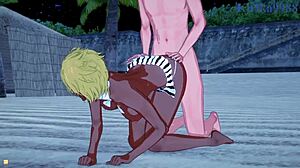 Nel Tu, Nelliel, Tier Harribel, Ichigo Kurosaki in wild Bleach hentai sex