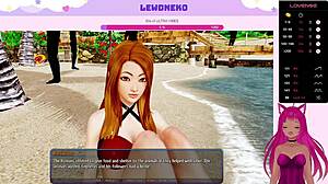 vtuber lewdneko dives into harem hotel part 27 with big tit femdom fun