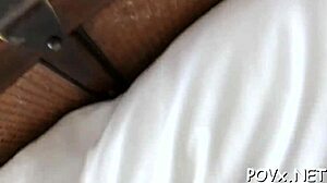 seductive girlfriend rides cock and sucks with skill