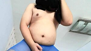 gay boy rocking silk stockings