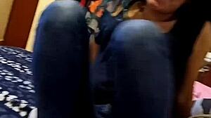 Hard Fucking with Skinny Bitch after Moto Fall in Wild Parte9 Monster Cock Action