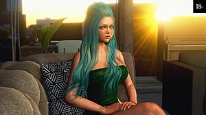 Public ass fingering in bathroom outdoor