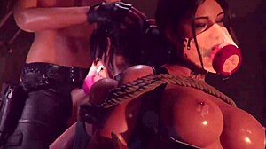 lara croft halloween 2022 by wildeer studio. hot futanari blowjob action, no music needed! 😈