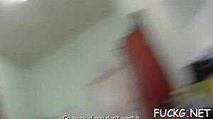 Riding Guy's Penis On Spycam!