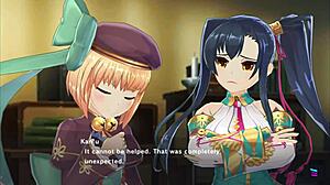 Magicami and Koihime Muso Collab in Wild Hentai Threesome Action