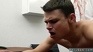 Boy visits doctor for a hot gay sex encounter