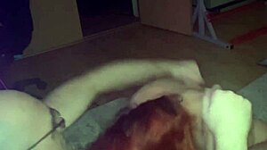 Face Kicking, Tits Slapping During Rough Blowjob Madness!