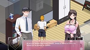 Hentai Game Ntraholic Screws Wife in Front of Husband