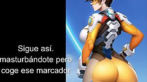 Feel The Power As Tracer Dominates With Femdom Joi