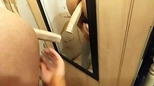 chastity toy gets fucked in anal