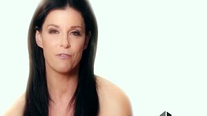 Aria lee models while getting blowjob and cumshot in future darkly