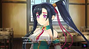 Magicami and Koihime Muso Collab in Wild Hentai Threesome Action