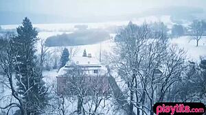 Wow! Romantic Winter Hideout Fuck With My Petite New Wife Stuns Me Every Time