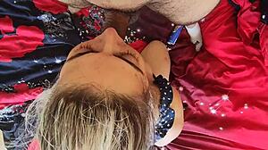 I summy dick after getting out of my menstruating vagina red days.