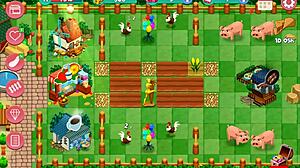 nutaku booty farm hentai game with redhead in ranch action