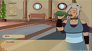 Korra's Tits Exposed in Hentai