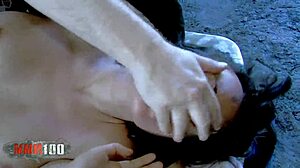 Leggy Brunette Asks For Intense Anal Session