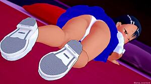 Nagatoro Is Hot And Ready For Quick Sex In Bed Adult Version With Toys