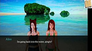 My new family episode with homemade bikini fun