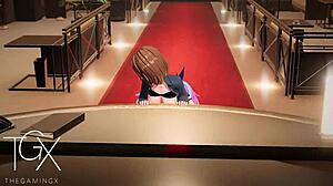 Anime Gaming Nobara in Futanari Jujutsu Hentai Yuri Action