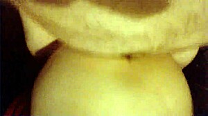 Mexican amateur bent over in doggystyle.