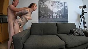 Redhead teen casting