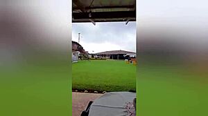 Neighbor Caught Me Naked! Fucked Her Hard!