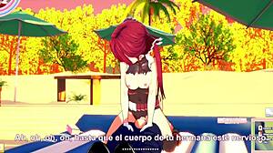 marine banging hard at the beach, so hot! 🔥