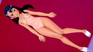 Nagatoro Is Hot And Ready For Quick Sex In Bed Adult Version With Toys