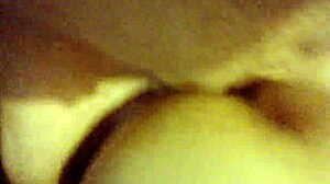 Mexican amateur bent over in doggystyle.