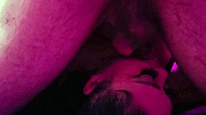 Brunette Milf Performs Deepthroat Blowjob On Homemade Cock