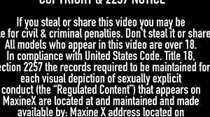 Big Boobs Fuckstar Maxine X Gets Oily Pussy Massage In Lesbian Sesh!