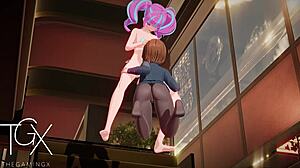 Anime Gaming Nobara in Futanari Jujutsu Hentai Yuri Action