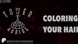 coloring your hair with erotic dirty talk for women!