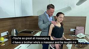 On vacation, I fucked my horny stepsister outside with anal and oral