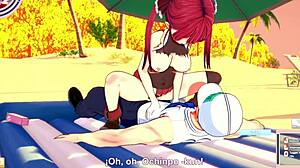 marine banging hard at the beach, so hot! 🔥