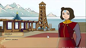 Korra's Tits Exposed in Hentai