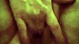 she can't stop massaging her juicy hairy pussy every chance she gets